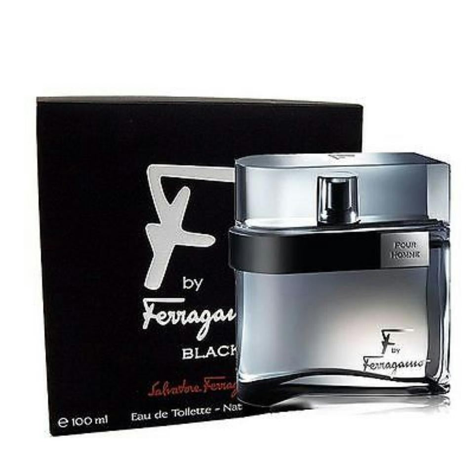 Salvatore Ferragamo F by Ferragamo Black Eau De Toilette For Men – 100ml