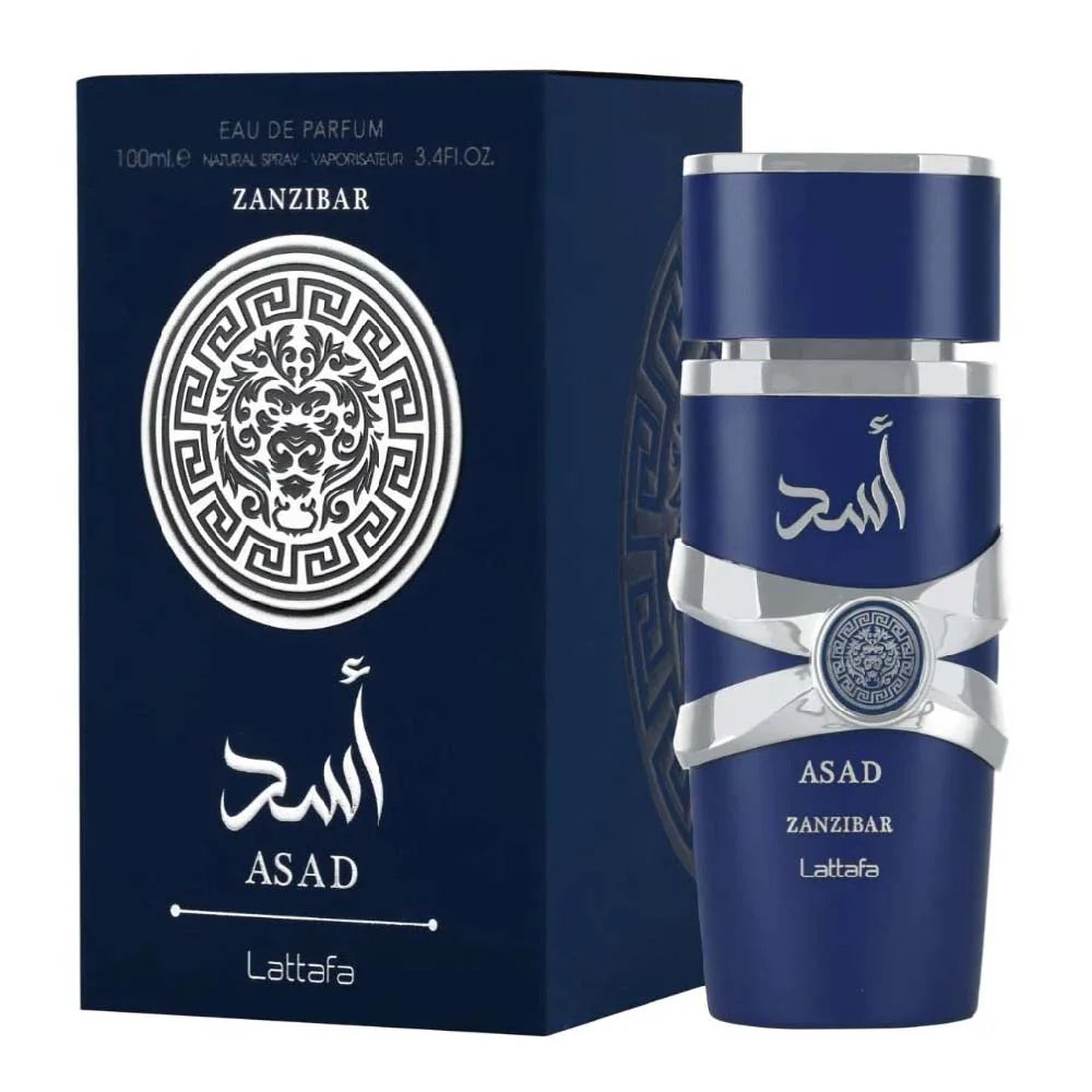 Lattafa Asad Zanzibar Eau De Parfum For Men – 100ml