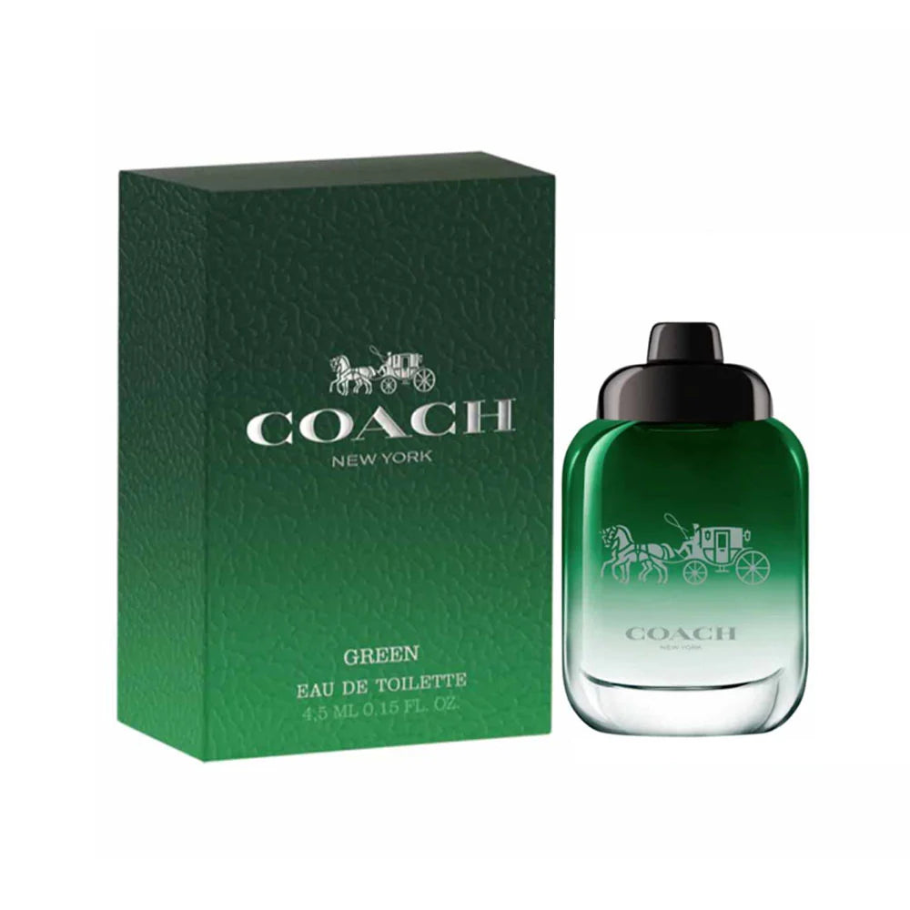 Coach Green Eau De Toilette For Men – Miniature 4.5ml