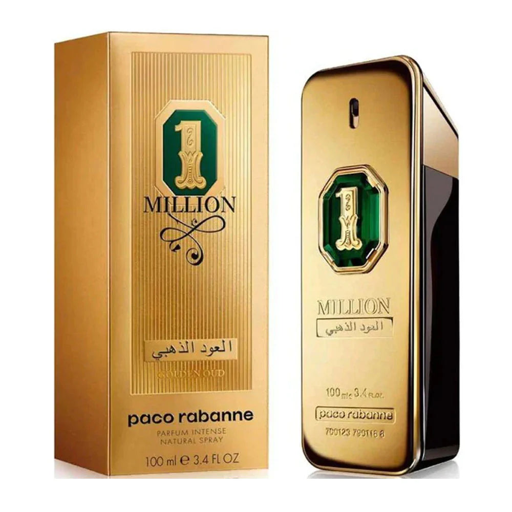 Rabanne 1 Million Golden Oud Parfum Intense For Men – 100ml