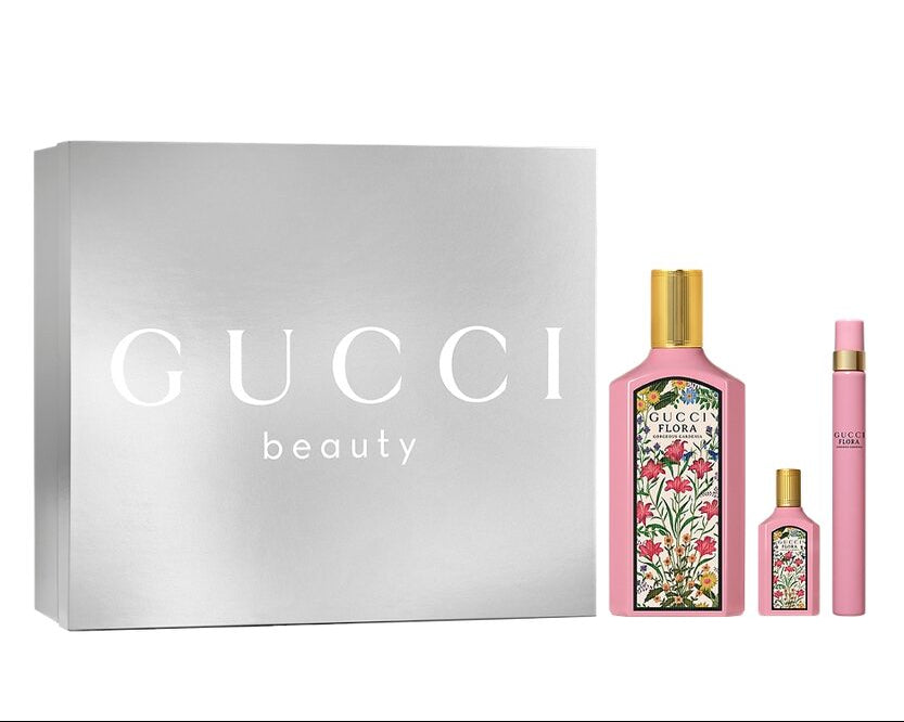 Gucci Flora Gorgeous Gardenia Eau de Parfum For Women – Gift Set (100ml + 10ml + 5ml)