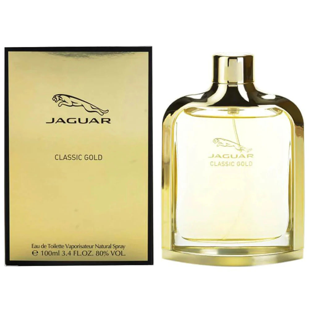 Jaguar Classic Gold Eau De Toilette For Men – 100ml