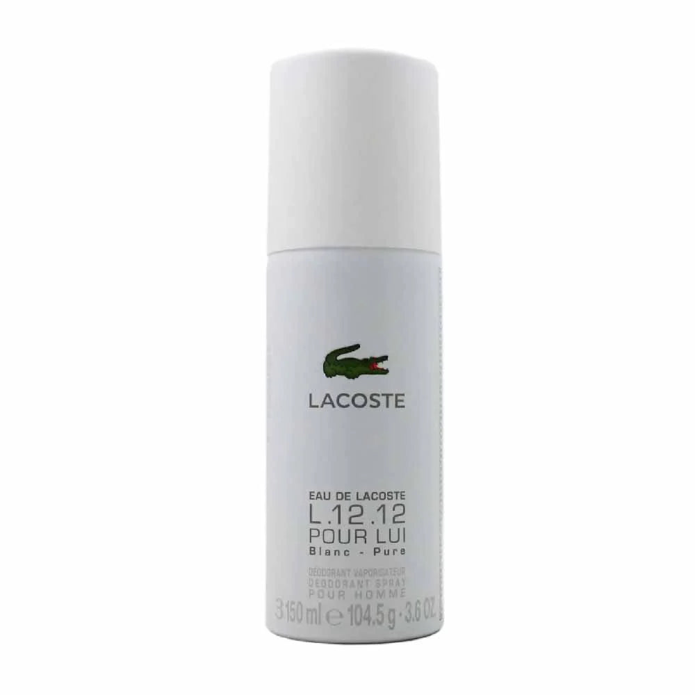 Lacoste L.12.12 Pour Lui Blanc Deodorant Spray For Men – 150ml