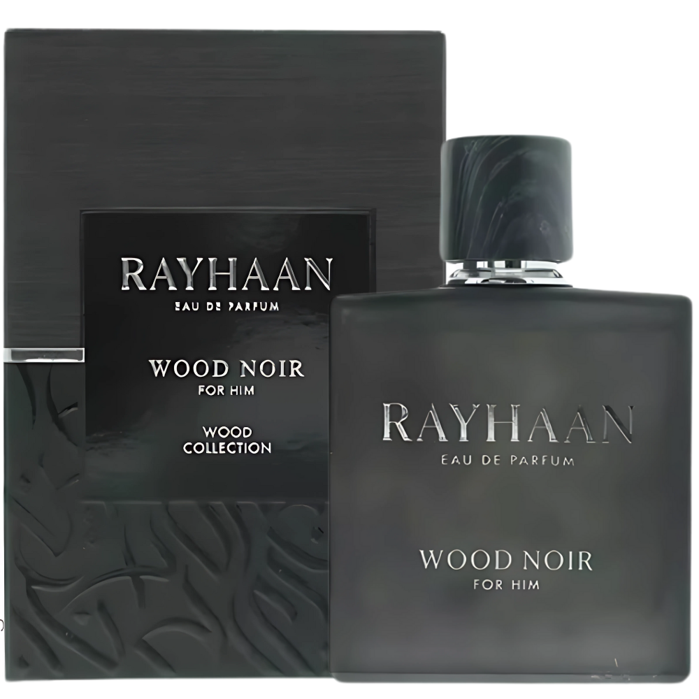Rayhaan Wood Noir Eau De Parfum For Men – 100ml