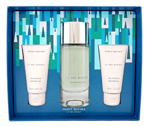 Issey Miyake Le Sel d'Issey Eau de Toilette For Men – Gift Set (100ml + 2x50ml)