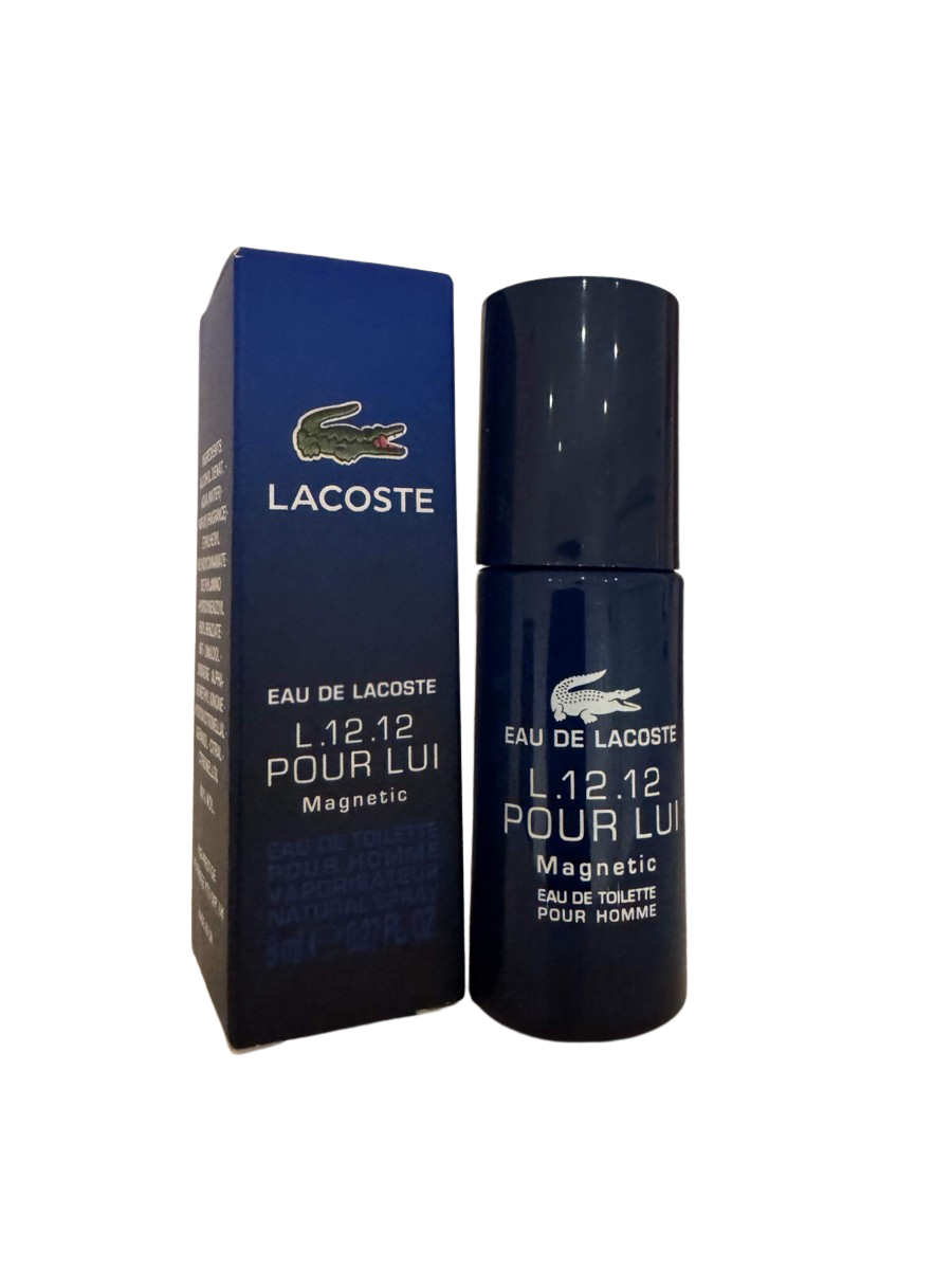 Lacoste L.12.12 Pour Homme Magnetic Eau De Toilette For Men – Miniature 8ml