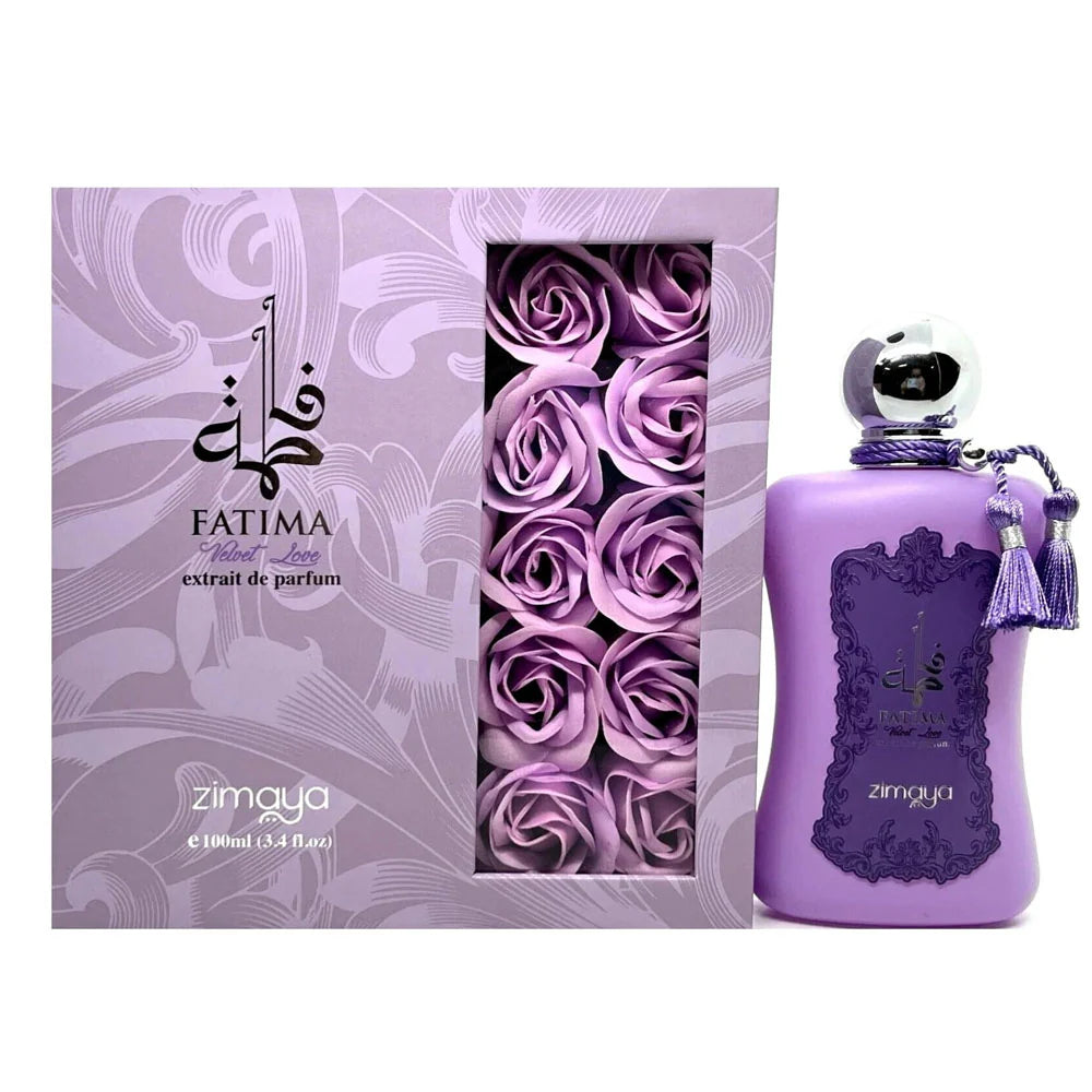 Zimaya Fatima Velvet Love Extrait De Parfum For Women – 100ml